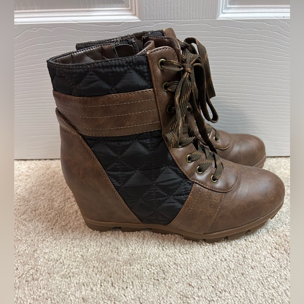 Maurice’s Brown Women's Wedge Boots